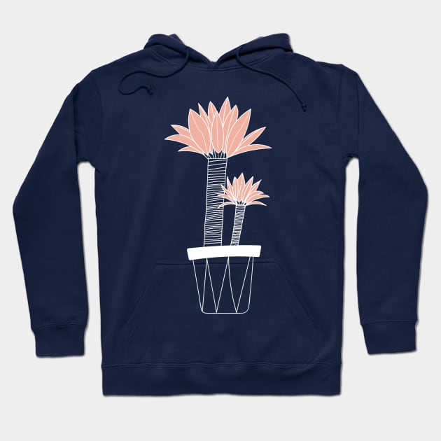 the flower pot Hoodie by Gu-Gu Store